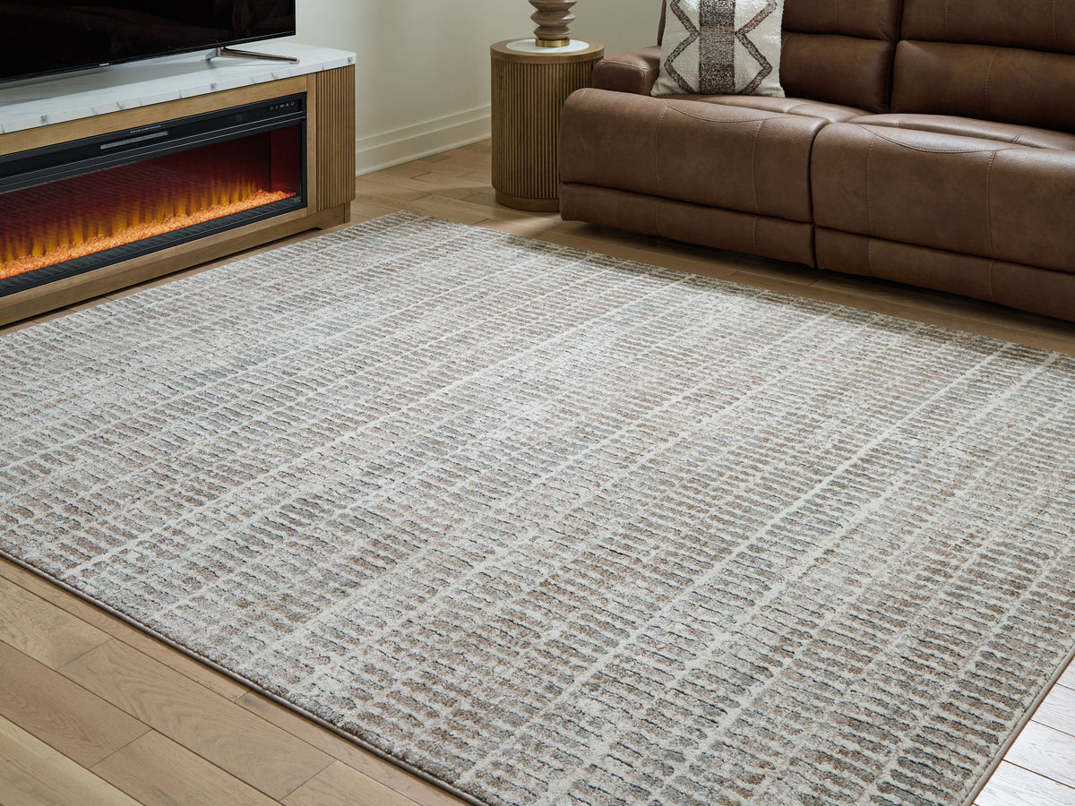 Leasing Furniture - Ashley Furniture - Fuadwick Rug - 5'3" x 7' Area Rug / Multi - R407692