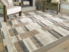 Leasing Furniture - Ashley Furniture - Alstone Rug - 5'3" x 7' Area Rug / Multi - R407732