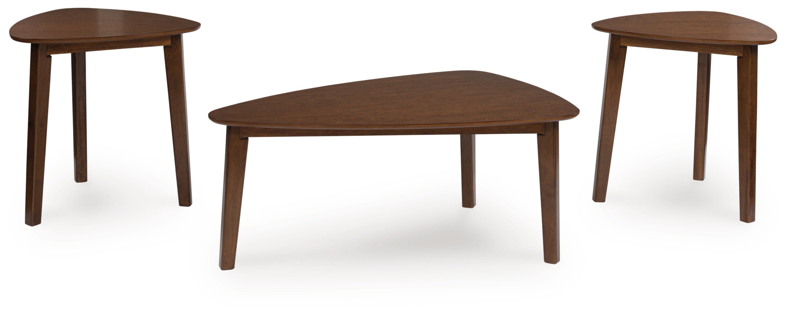 Leasing Furniture - Ashley Furniture - Lyncott Table (Set of 3) - Occasional Table Set (3/CN) / Brown - T135-13