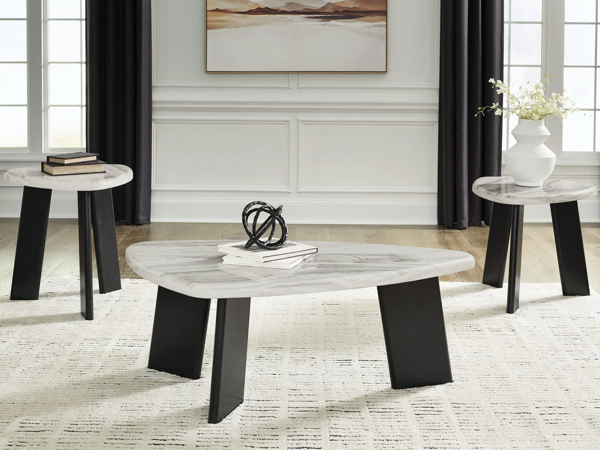 Leasing Furniture - Ashley Furniture - Lilyberg Table (Set of 3) - Occasional Table Set (3/CN) - T389-13