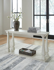 Leasing Furniture - Ashley Furniture - Arlendyne Sofa Table - Sofa Table / Antique White - T747-4