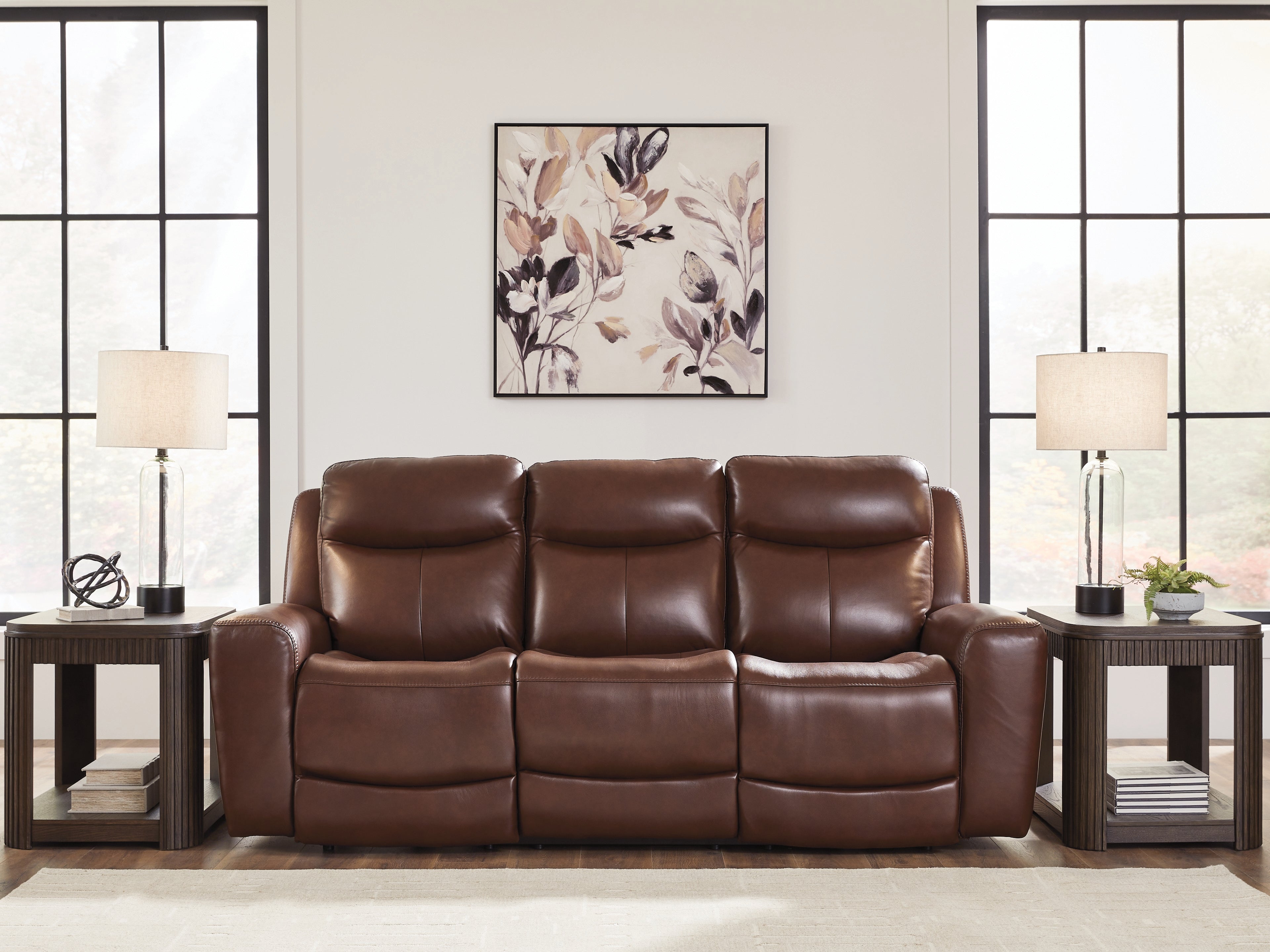 Leasing Furniture - Ashley Furniture - Next Move Living Room - PWR REC Loveseat/CON/ADJ HDRST / Admiral - PCU1210018