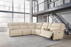 Leasing Furniture - Ashley Furniture - Double Deal Sectional - 4-Piece Reclining Sectional / Almond - U13001S6