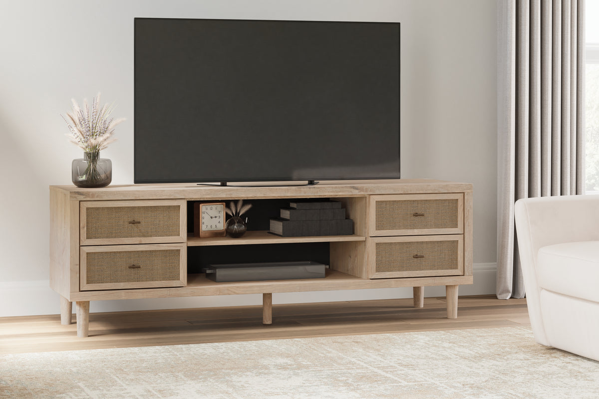 Leasing Furniture - Ashley Furniture - Cielden TV Stand - 72" / Two-tone - W1199-68