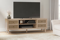 Leasing Furniture - Ashley Furniture - Cielden TV Stand - 72" / Two-tone - W1199-68