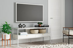 Leasing Furniture - Ashley Furniture - Deznee 60" TV Stand - 60" / White - W162-68