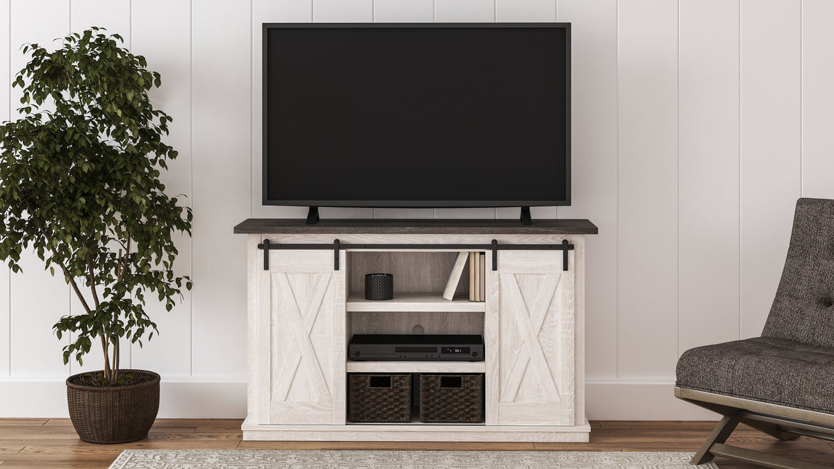 Leasing Furniture - Ashley Furniture - Dorrinson 54" TV Stand - 54" / Two-tone - W287-48